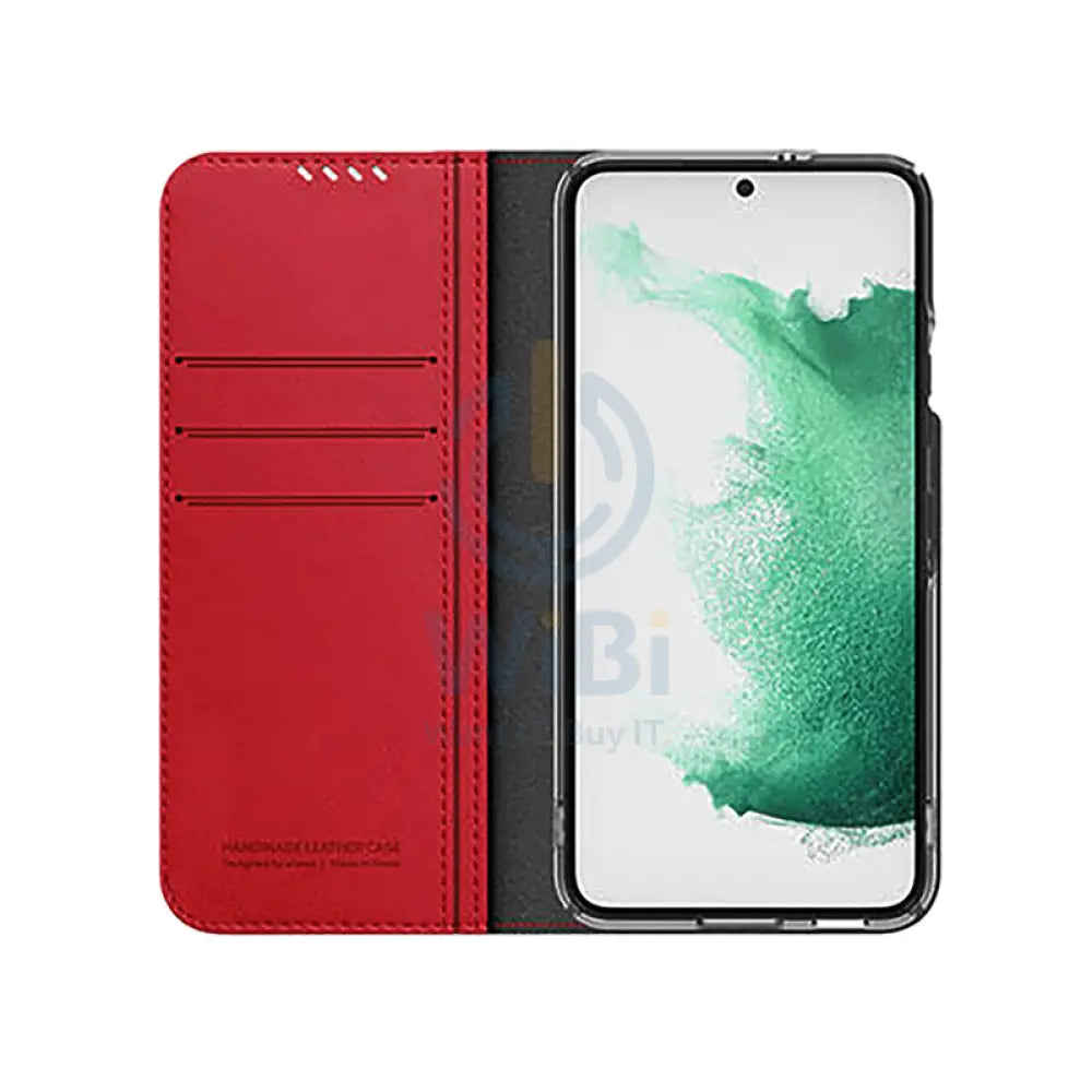 Araree Mustang Dairy For Samsung Galaxy S22 Ultra - Tangerine Red Accessories > Mobiles & Tablets