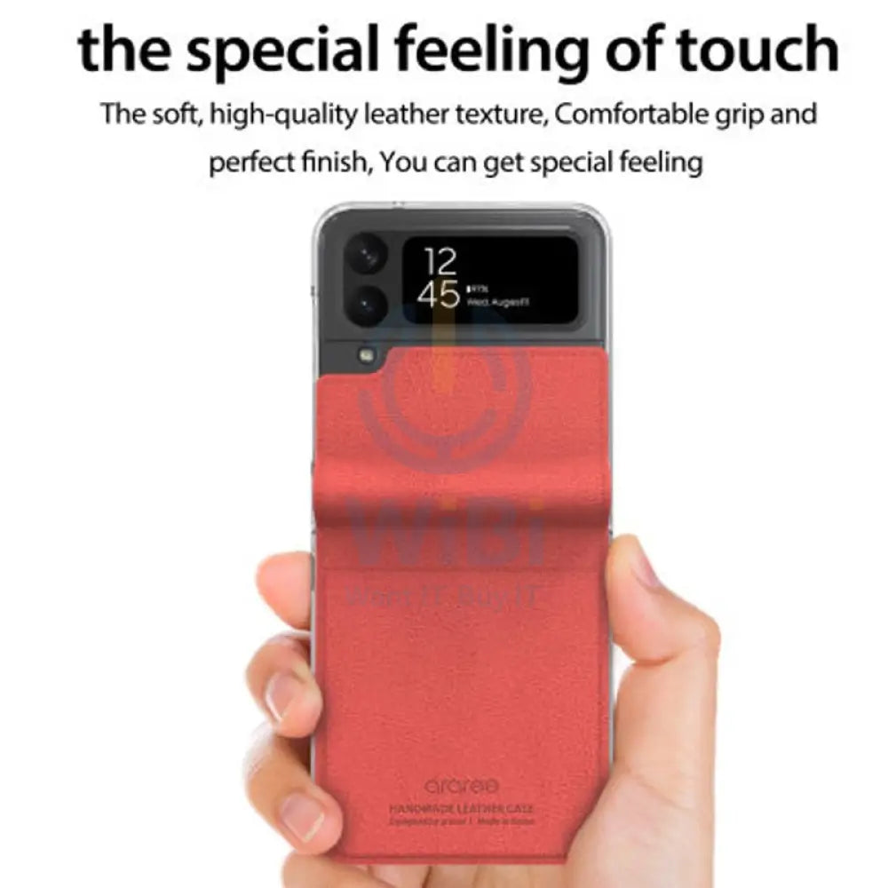 Araree Mustang Dairy For Samsung Galaxy S22 Ultra - Tangerine Red Accessories > Mobiles & Tablets