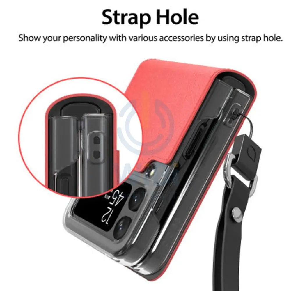 Araree Mustang Dairy For Samsung Galaxy S22 Ultra - Tangerine Red Accessories > Mobiles & Tablets
