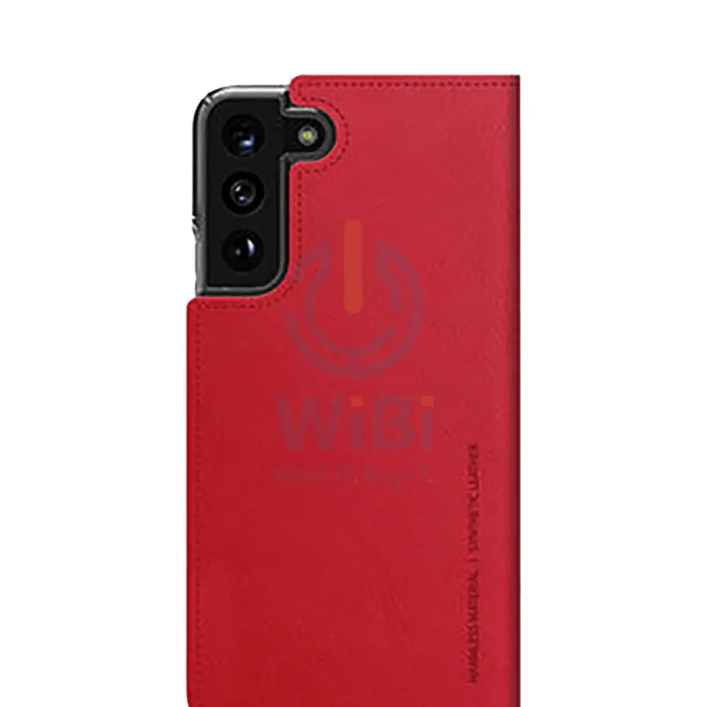 Araree Mustang Dairy For Samsung Galaxy S22 Ultra - Tangerine Red Accessories > Mobiles & Tablets