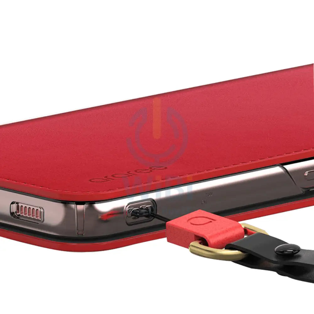 Araree Mustang Dairy For Samsung Galaxy S22 Ultra - Tangerine Red Accessories > Mobiles & Tablets