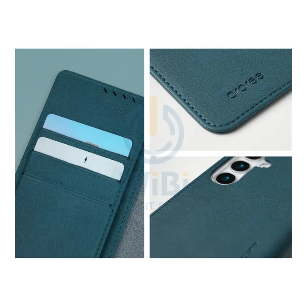 Araree Mustang Diary Case - Samsung Galaxy S25 Ultra / Ash Blue Accessories > Mobiles & Tablets > Mobiles > Covers &