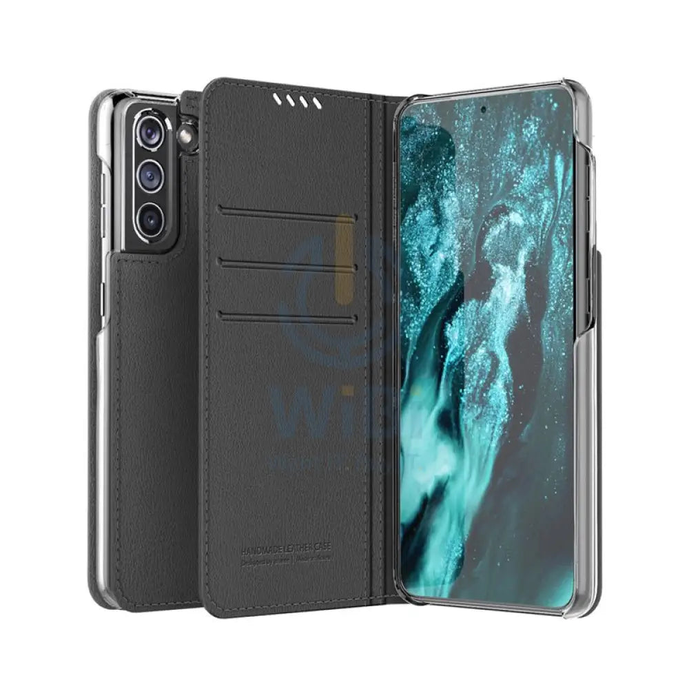Araree Mustang Diary Flip Case - Samsung Galaxy S21 Plus / Clear