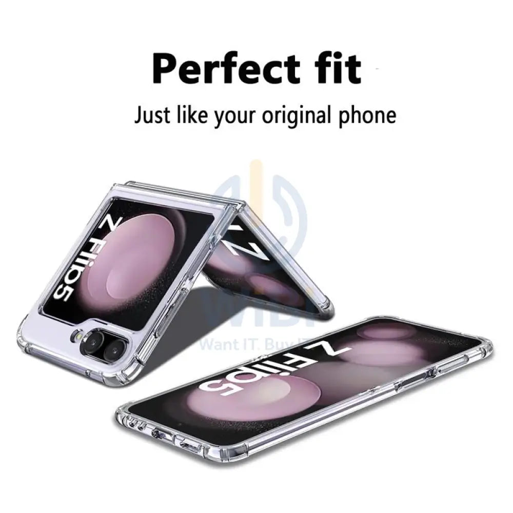 Araree Nukin 360 Hinge Protection Case - Samsung Galaxy Z Flip 5 / Clear Accessories > Mobiles & Tablets > Mobiles >