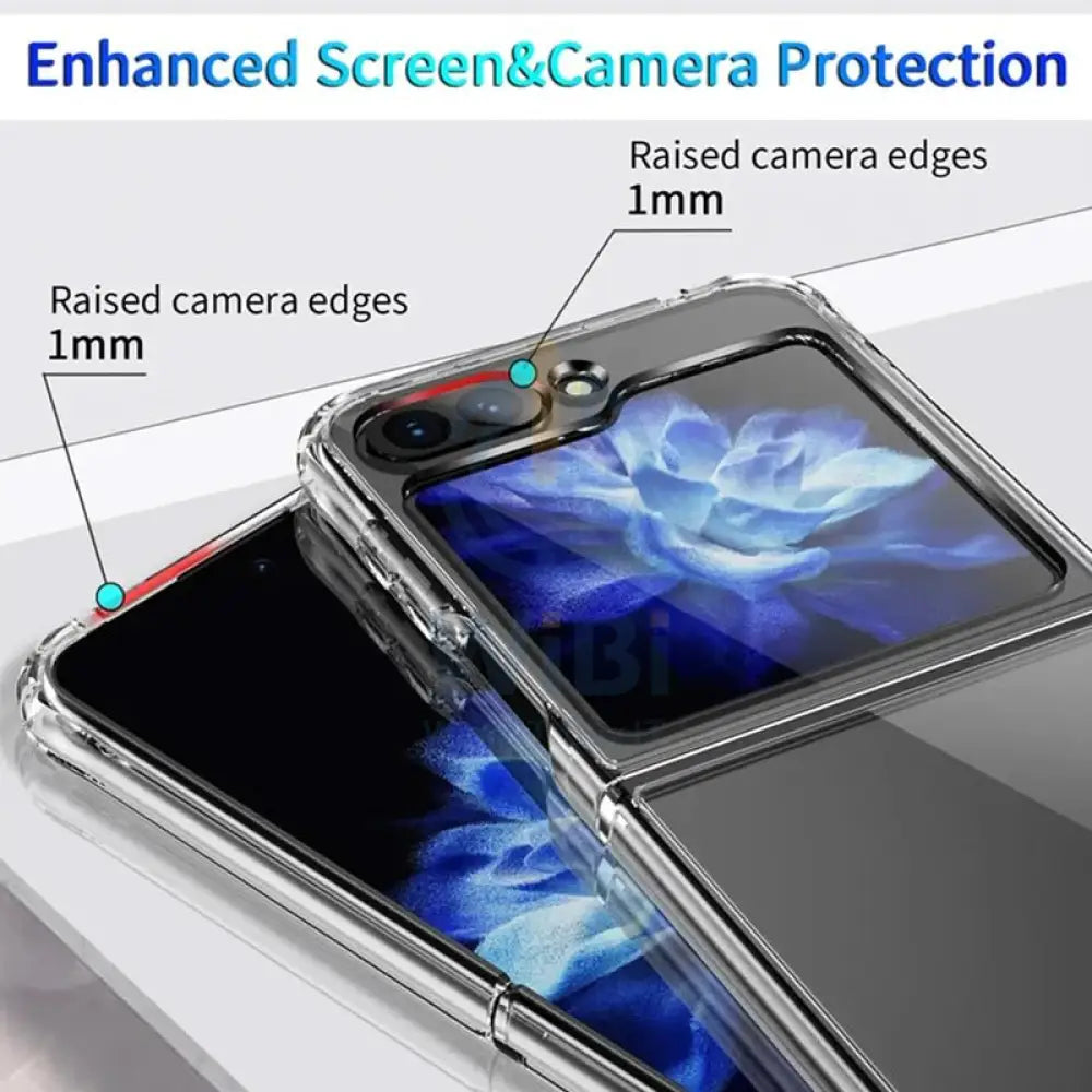 Araree Nukin 360 Hinge Protection Case - Samsung Galaxy Z Flip 5 / Clear Accessories > Mobiles & Tablets > Mobiles >