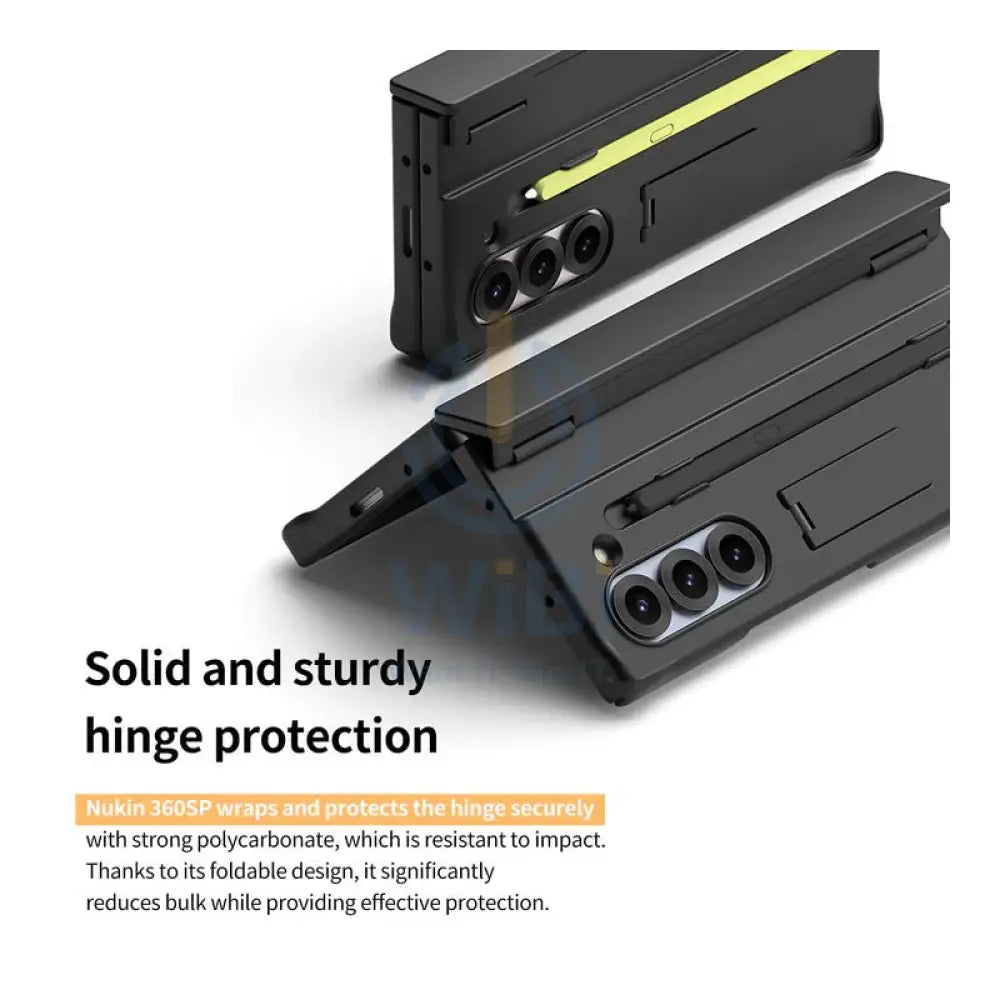 Araree Nukin 360 Stand and Pencil Slot Case - Samsung Galaxy Z Fold 6 / Black Accessories > Mobiles & Tablets > Mobiles