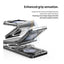 Araree Nukin 360 With Hinge Protection MagSafe Case - Samsung Galaxy Z Flip 6 / Clear Accessories > Mobiles & Tablets