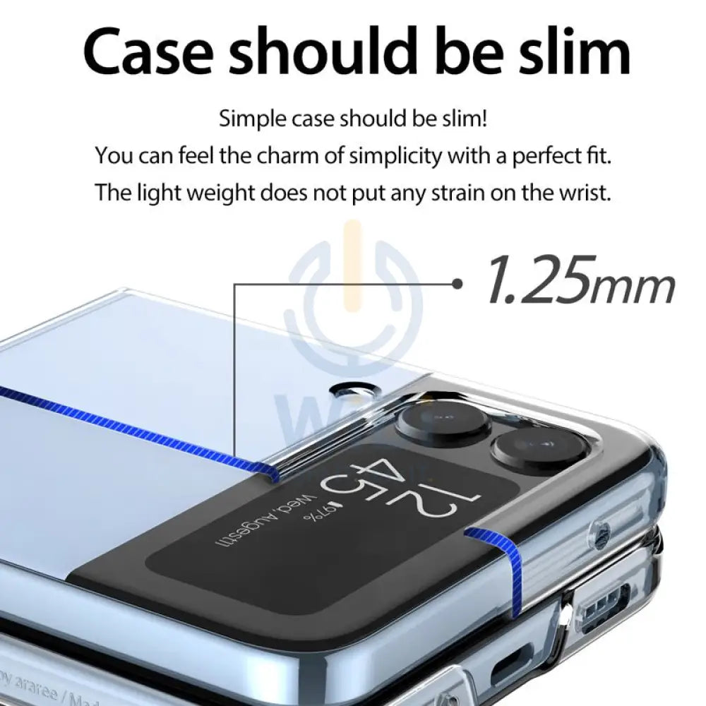 Araree Nukin Slim Case For Samsung Galaxy Z Flip 4 - Clear Accessories > Mobiles & Tablets