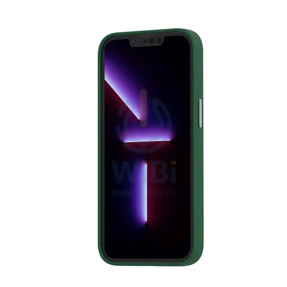 Araree Pellis PU Leather Case For iPhone 13 Pro Max -Green Accessories > Mobiles & Tablets