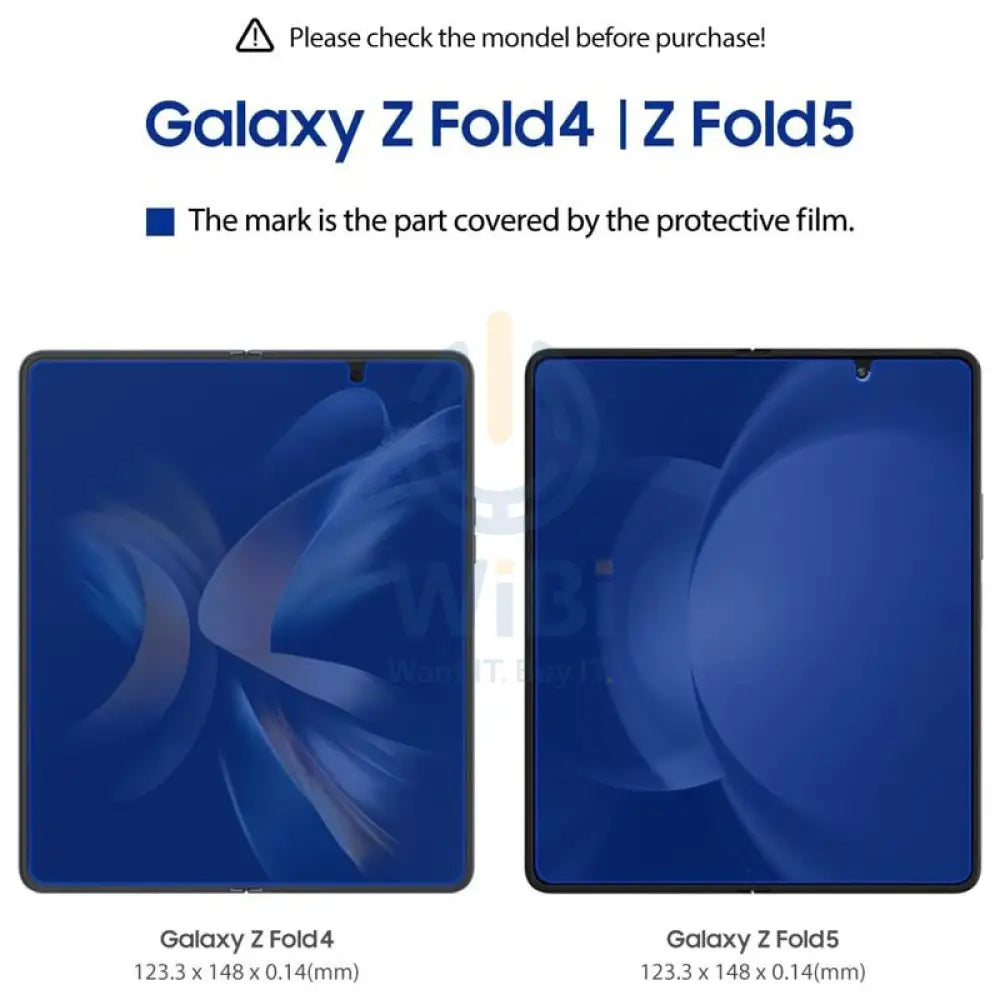 Araree Pure Diamond Inner Screen Protective Film - Samsung Galaxy Z Fold 5 / Clear Accessories > Mobiles & Tablets >
