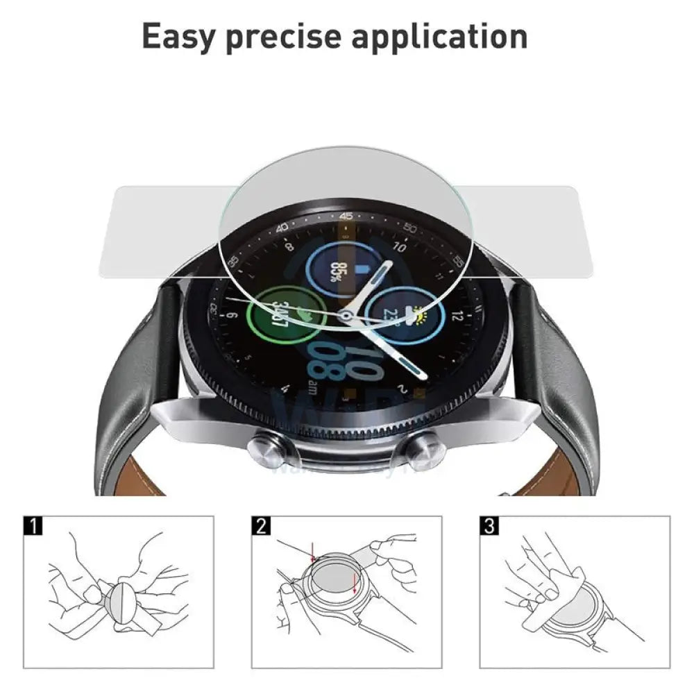 Araree Sub Core Anti-Bacterial Tempered Glass - Samsung Galaxy Watch 3 / 41mm / Clear Accessories > Smart Watches >