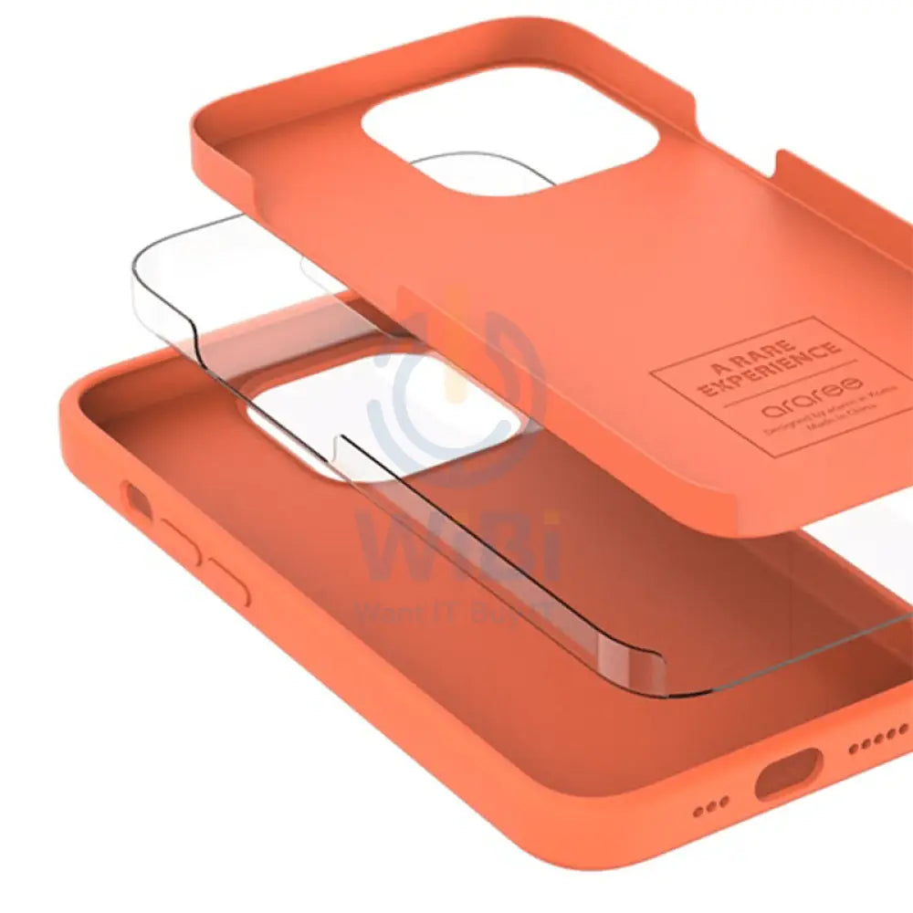 Araree Typo Skin Case For iPhone 13 Pro Max - Coral Accessories > Mobiles & Tablets