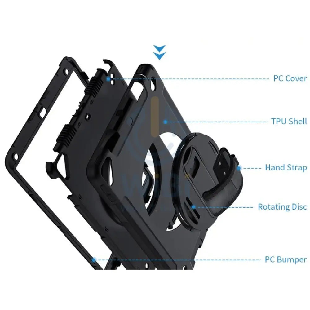 Armor-X Enx Ultimate Shockproof Rugged Case - iPad Air 4 - 10.9" / Black