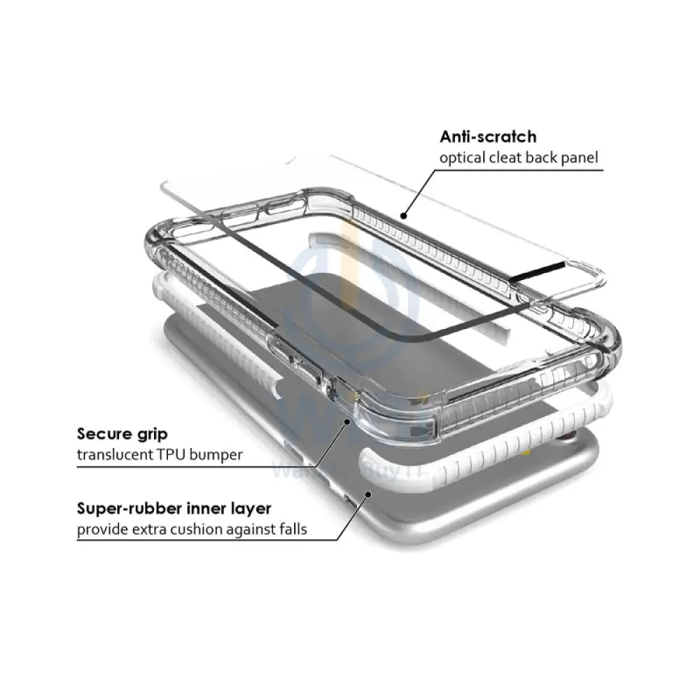 Armor-X iPhone 7 Ultra Slim Shockproof Crystal Clear Case Accessories > Mobiles & Tablets > Mobiles
