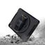 Armor-X Rainproof Military Grade Rugged Case For iPad Mini 5 & 4 With Hand Strap & Kick-Stand - Black Accessories >