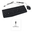 Twisted Minds K12 Kavara Series 2in1 Combo Wired Mode Lightweight - Black - (English / Arabic) Layout