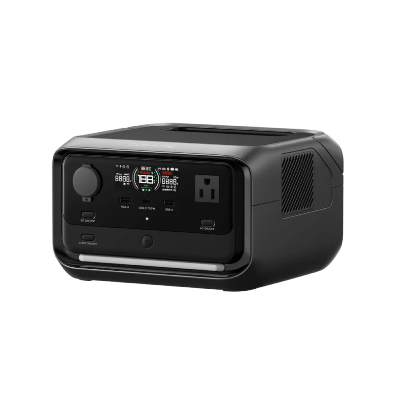 EcoFlow RIVER 3 Max Plus Portable Power Station with EB600 Battery