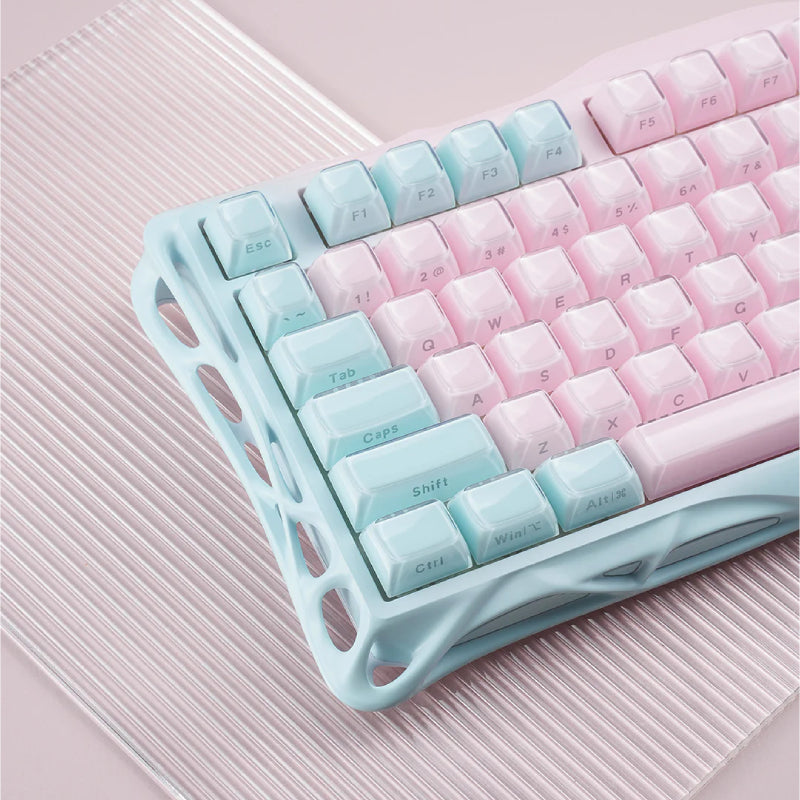 GravaStar Mercury K1 LITE 75% Wireless Mechanical Gaming Keyboard - Lumen Rose
