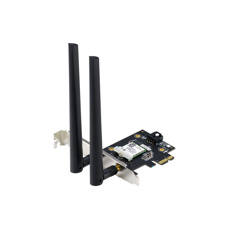 ASUS PCE-AXE5400 Tri-Band Wi-Fi 6E PCIe Adapter - 5GHz (2402 Mbps) / PCI-E