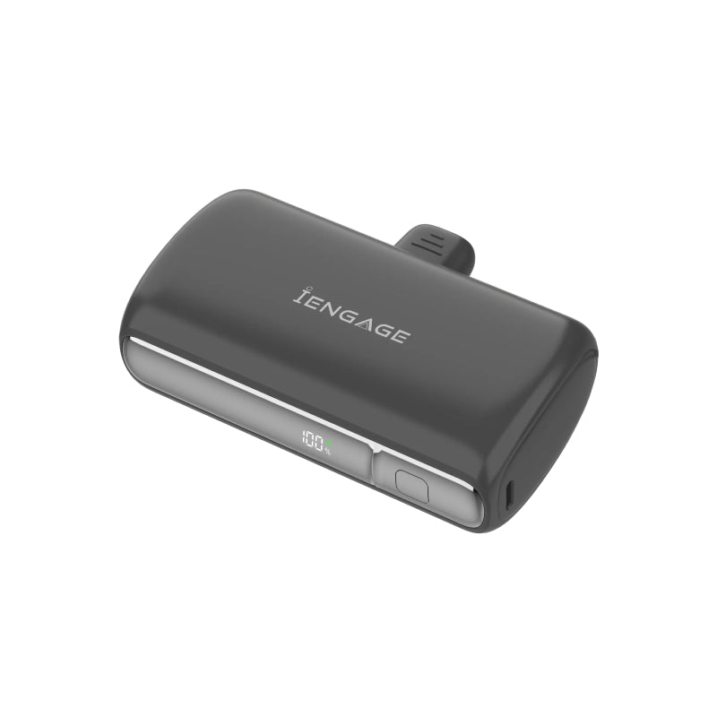 iEngage Ultra Compact Power Bank - 22.5 / 10000 mAh / USB-C / Black