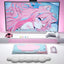 GravaStar Mercury K1 LITE 75% Wireless Mechanical Gaming Keyboard - Lumen Rose