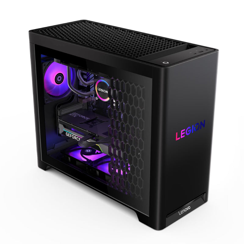 لينوفو ليجن T5 - آي 7 / 8-النوى / 16 جيجابايت / 256 جيجابايت (NVMe م.2 إس إس دي) + 1 تيرابايت اتش دي دي / 8 جيجابايت في جي إيه / دوس (بدون نظام تشغيل) / ضمان سنة / تاور - كمبيوتر مكتبي