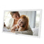 PROMATE 15.6" Vibrant Full HD Smart Multimedia Wi-Fi Digital Photo Frame - White