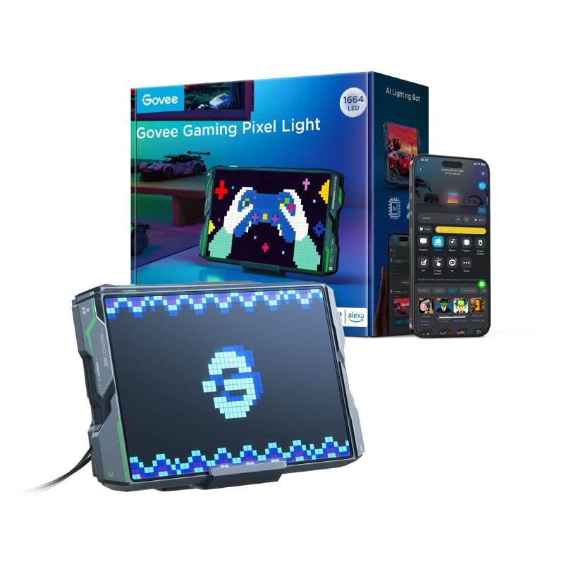 Govee Gaming Pixel Light 32x32 AI-Powered Pixel Display - H6630