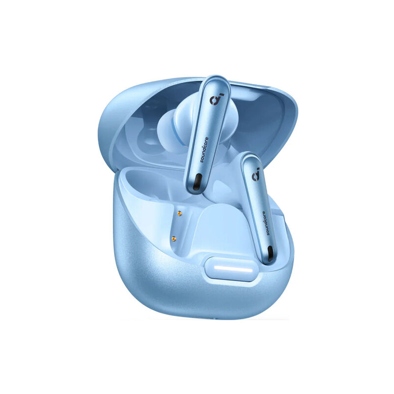 Anker Soundcore Liberty 4 Noise-Canceling Earbuds - In-Ear / Bluetooth 5.3 / Light Blue