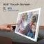 PROMATE 15.6" Vibrant Full HD Smart Multimedia Wi-Fi Digital Photo Frame - White
