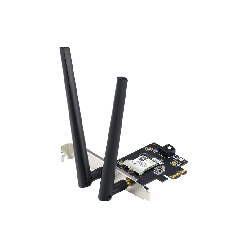 ASUS PCE-AXE5400 Tri-Band Wi-Fi 6E PCIe Adapter - 5GHz (2402 Mbps) / PCI-E
