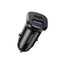 UGREEN 2-Port Fast Car Charger - 30W / Black