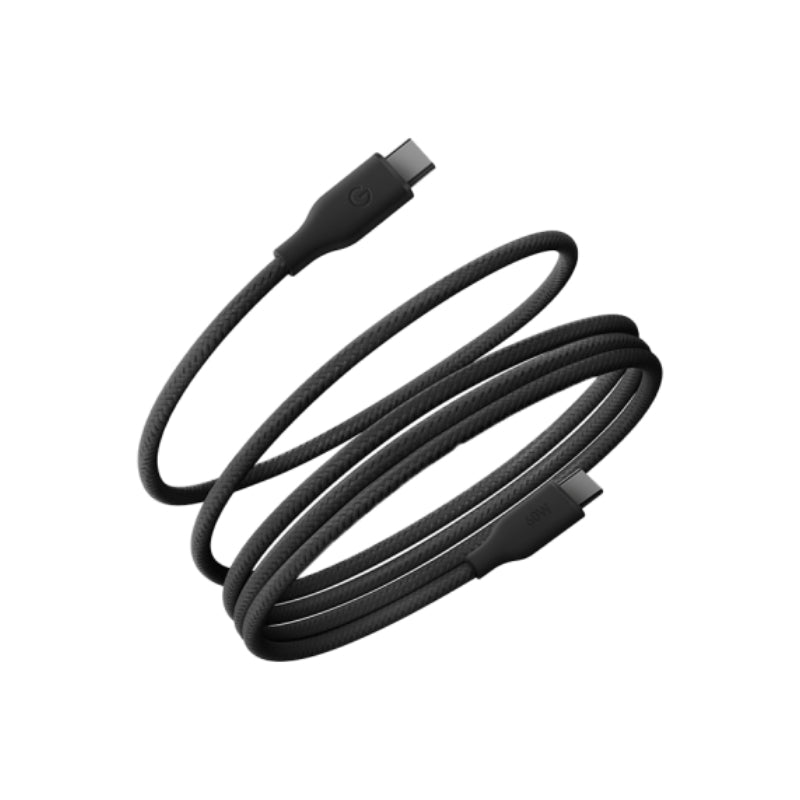 Energea Helix USB-C to USB-C Cable - 1.5M / 480Mbps / 60W - Black