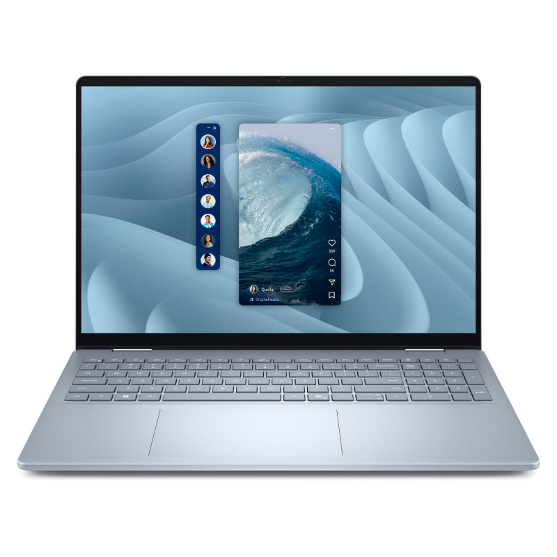 Dell 16 Plus 2-in-1 DB06250 - 16" FHD+ Touch / Ultra 7 256V / 16GB / 1TB (NVMe M.2 SSD) / Win 11 Home / 1YW - Laptop