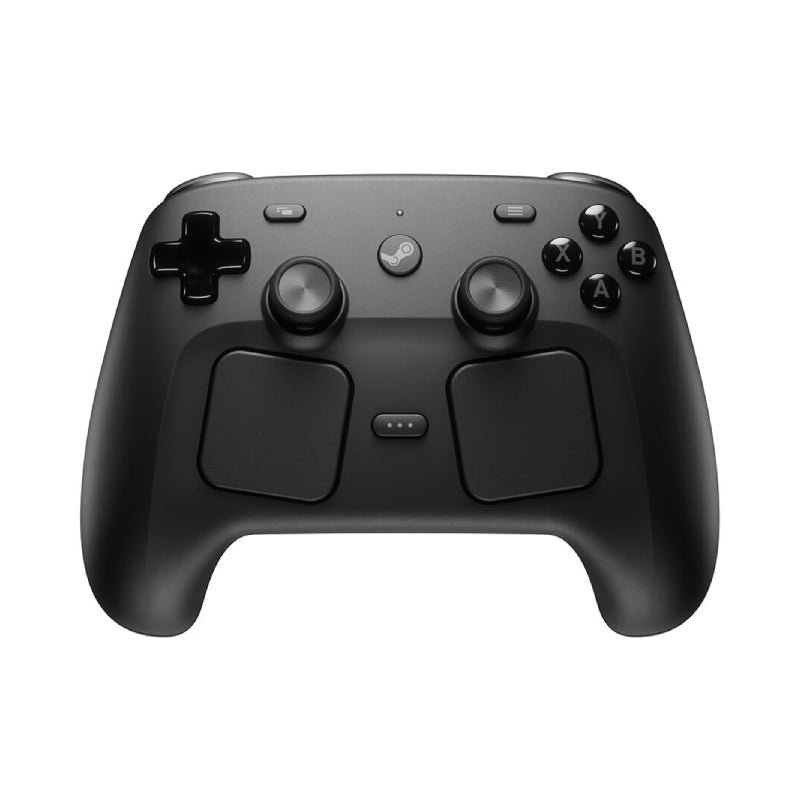 Steam Controller Valve Wireless Gamepad for PC and Steam Deck - Original Hardware with Dual Trackpads and Haptic / Black