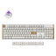 Keychron K10 HE Special Edition Wireless 80% Wireless Mechanical Keyboard BT 5.1 / 2.4GHz / USB-C (Arabic Layout) - White