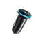 Anker 323 Car Charger with Built-In USB-C Connector, 52.5W - Black