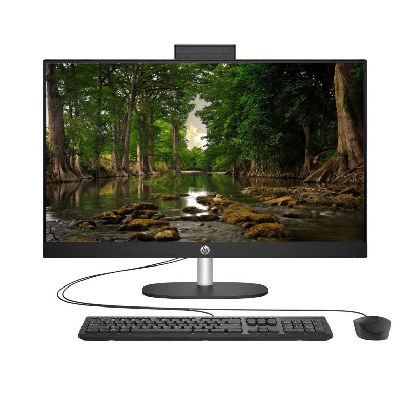 HP 27-CR0024NE AIO PC - i5 / 8GB / 1TB (NVMe M.2 SSD) / 27" FHD Non-Touch / DOS (Without OS) / 1YW / Jet Black + Vertiv / Liebert itON 800VA (360W) UPS - Bundle Offer