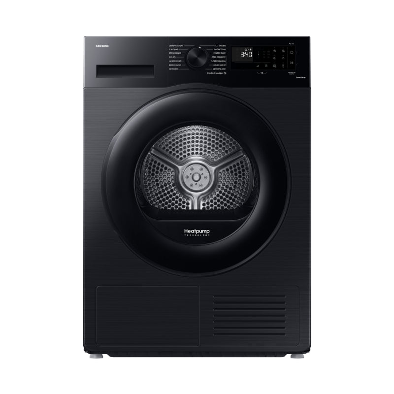 Samsung Dryer 9 Kg Heat Pump - Black