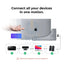 Ascrono MacBook Docking Station for MacBook Pro 14’’ 16’’ - USB-C / Space Grey Accessories > Docking Station