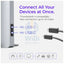 Ascrono MacBook Docking Station for MacBook Pro 14’’ 16’’ - USB-C / Space Grey Accessories > Docking Station