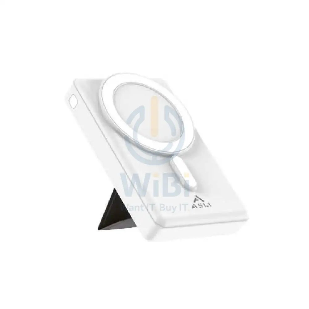 Asli Global Magcharge Turbo Magsafe Power Bank - 10000mAh / White Accessories > Power Bank