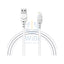 Aspor A101 Quick Charge & Data Cable - Lightning / 1 Meter / White Accessories > Cables & Converters > Cables