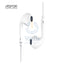 Aspor A212 Wired Headset - Wired / 1.2 Meters / 3.5mm / White