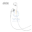 Aspor A212 Wired Headset - Wired / 1.2 Meters / 3.5mm / White