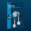 Aspor A215 Wired Earphone - Wired / 1.2 Meters / USB-C / White Accessories > Audio > Headphones > Offer Zone