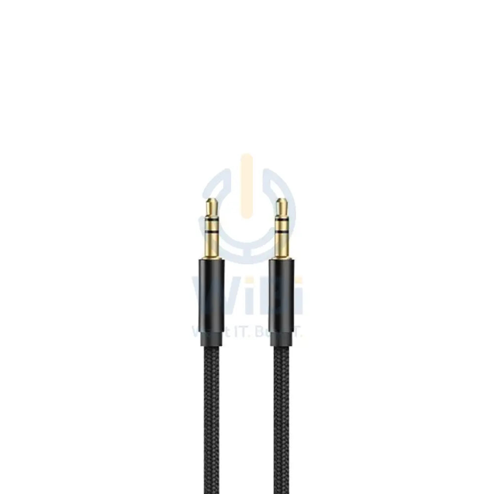 Aspor A230 1M AUX 3.5MM Cable - Black Accessories > Mobiles & Tablets > Tablets