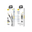 Aspor A230 1M AUX 3.5MM Cable - Black Accessories > Mobiles & Tablets > Tablets