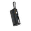 Aspor A351 Mini Emergency Pocket Power Bank - 5000mAh / 20W / Type-C / Lightning / Black Accessories > Power Bank