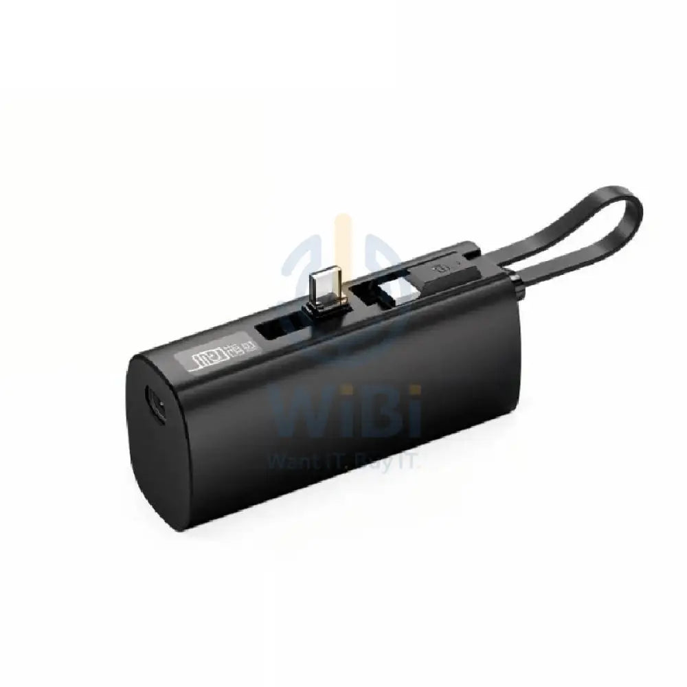 Aspor A352 Portable Power Bank - 5000mAh / 22.5W / Type-C / Black Accessories > Power Bank